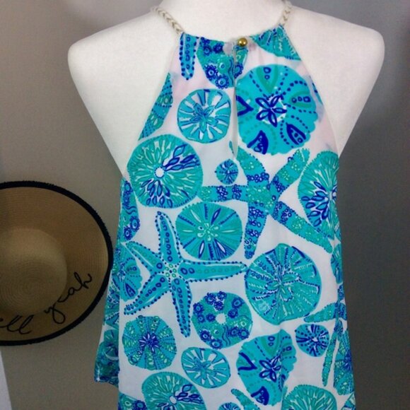 Lilly Pulitzer for Target Urchin for you Tank sleeveless top shirt blouse XS - Picture 2 of 4